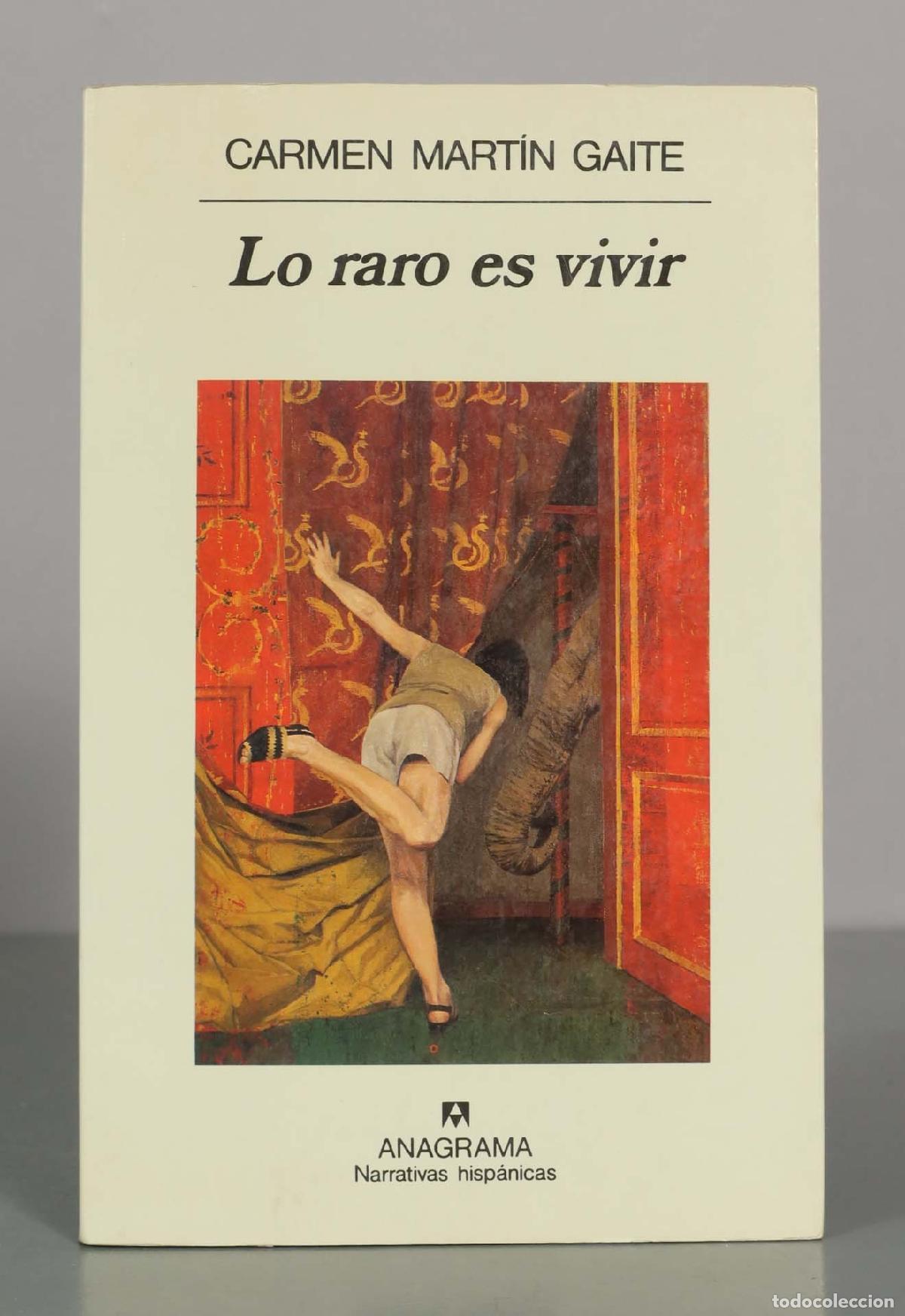Libros de segunda mano: Lo raro es vivir - Carmen Mart&iacute;n Gaite