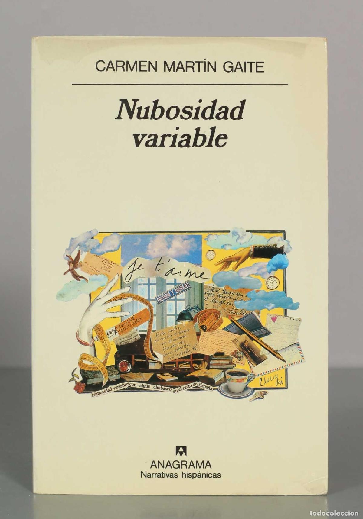 Libros de segunda mano: Nubosidad variable - Carmen Mart&iacute;n Gaite