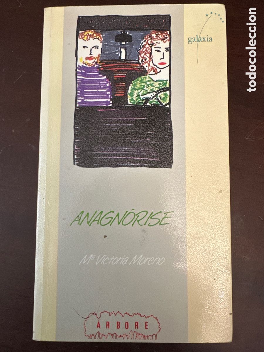 Libros de segunda mano: ANAGNORISE -- M&ordf; VICTORIA MORENO -- GALAXIA - 1991 -- EN GALLEGO