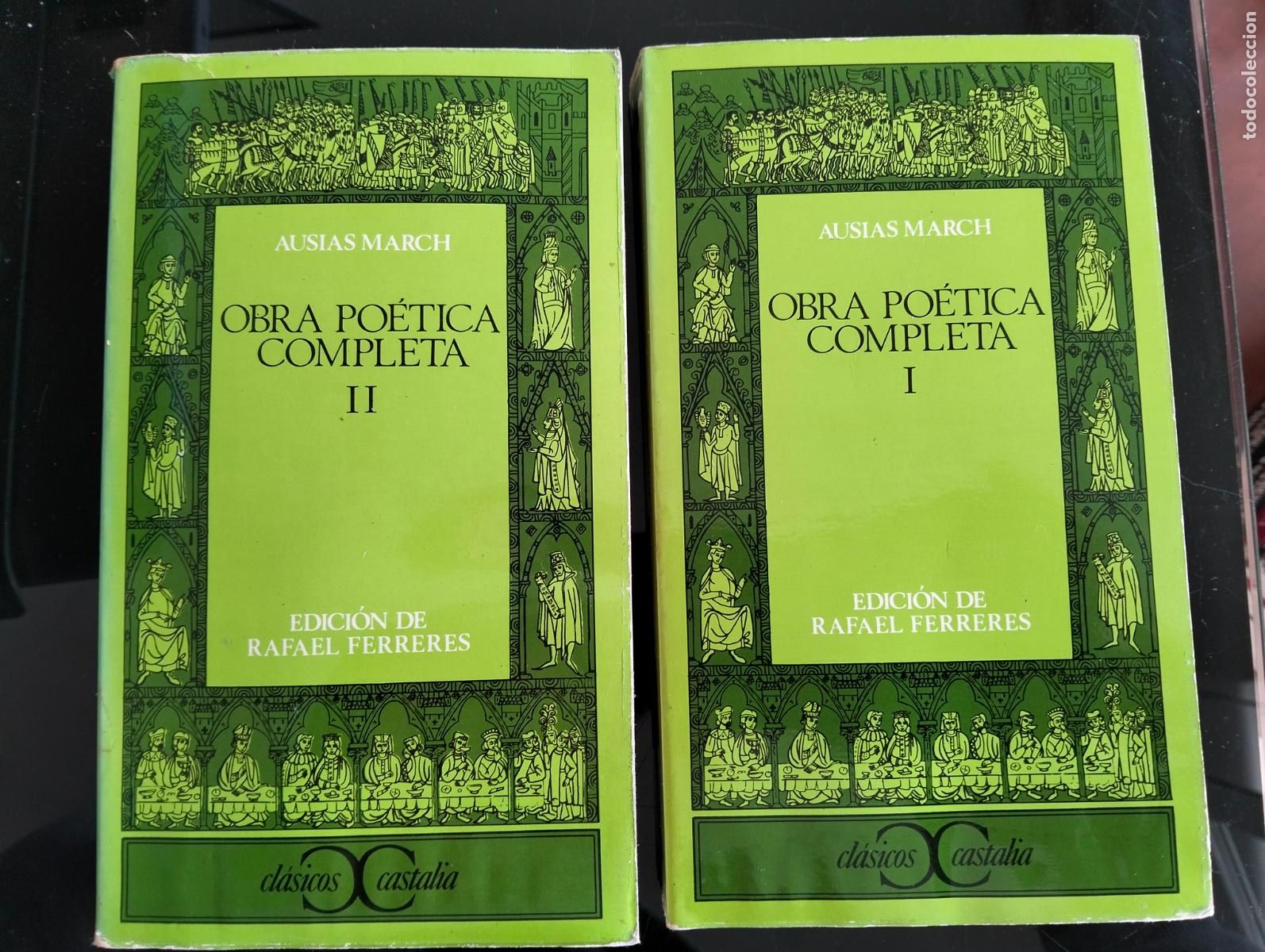 Libros de segunda mano: Literatura. Obra Poetica Completa, Ausias March, Catedra, 1979 VISITA MI CATALOGO L54