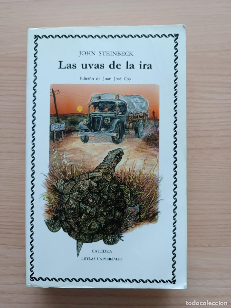 Libros de segunda mano: Las uvas de la ira - John Steinbeck. C&aacute;tedra - Foto 1