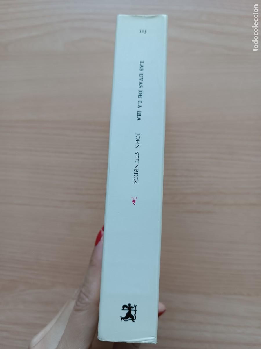 Libros de segunda mano: Las uvas de la ira - John Steinbeck. C&aacute;tedra - Foto 3