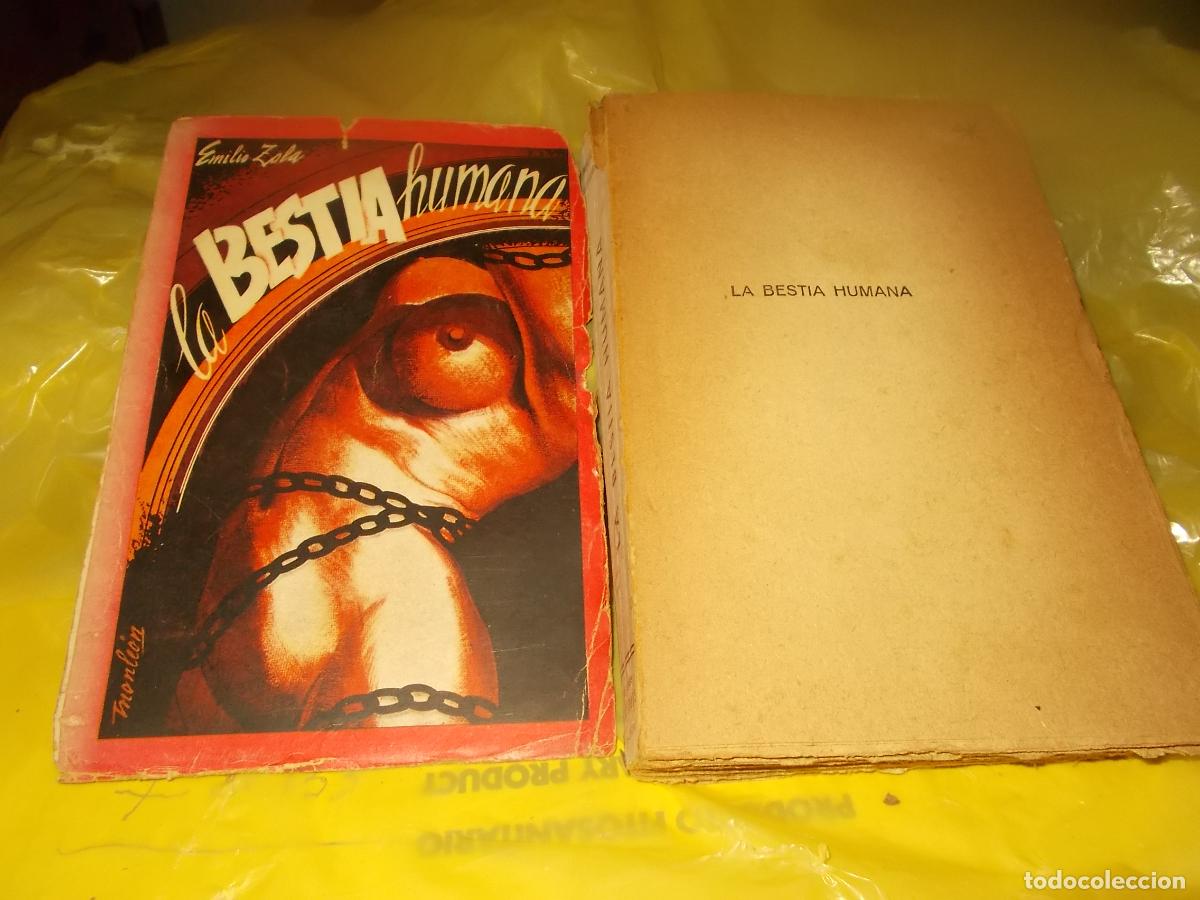 Libros de segunda mano: La bestia humana. Emilio Zola