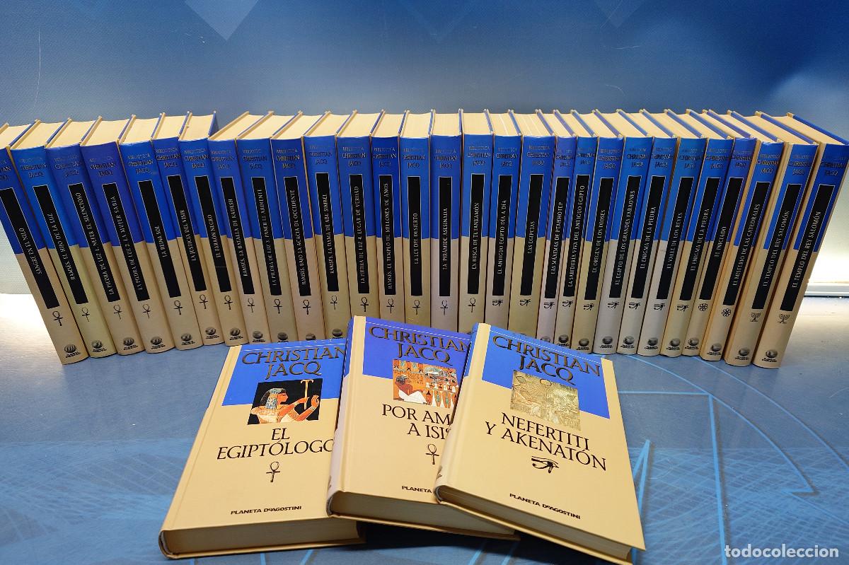 Libros de segunda mano: Biblioteca Christian Jacq, colecci&oacute;n completa