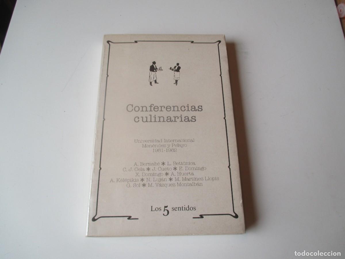Libros de segunda mano: VV.AA. Conferencias culinarias W39692