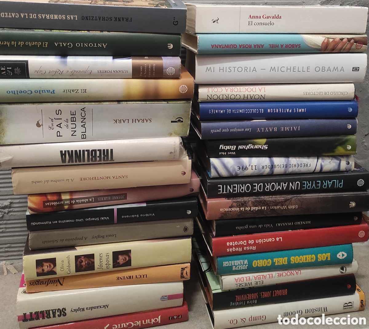 Libros de segunda mano: Lote de 30 Novelas Variadas Ficcion y no ficci&oacute;n