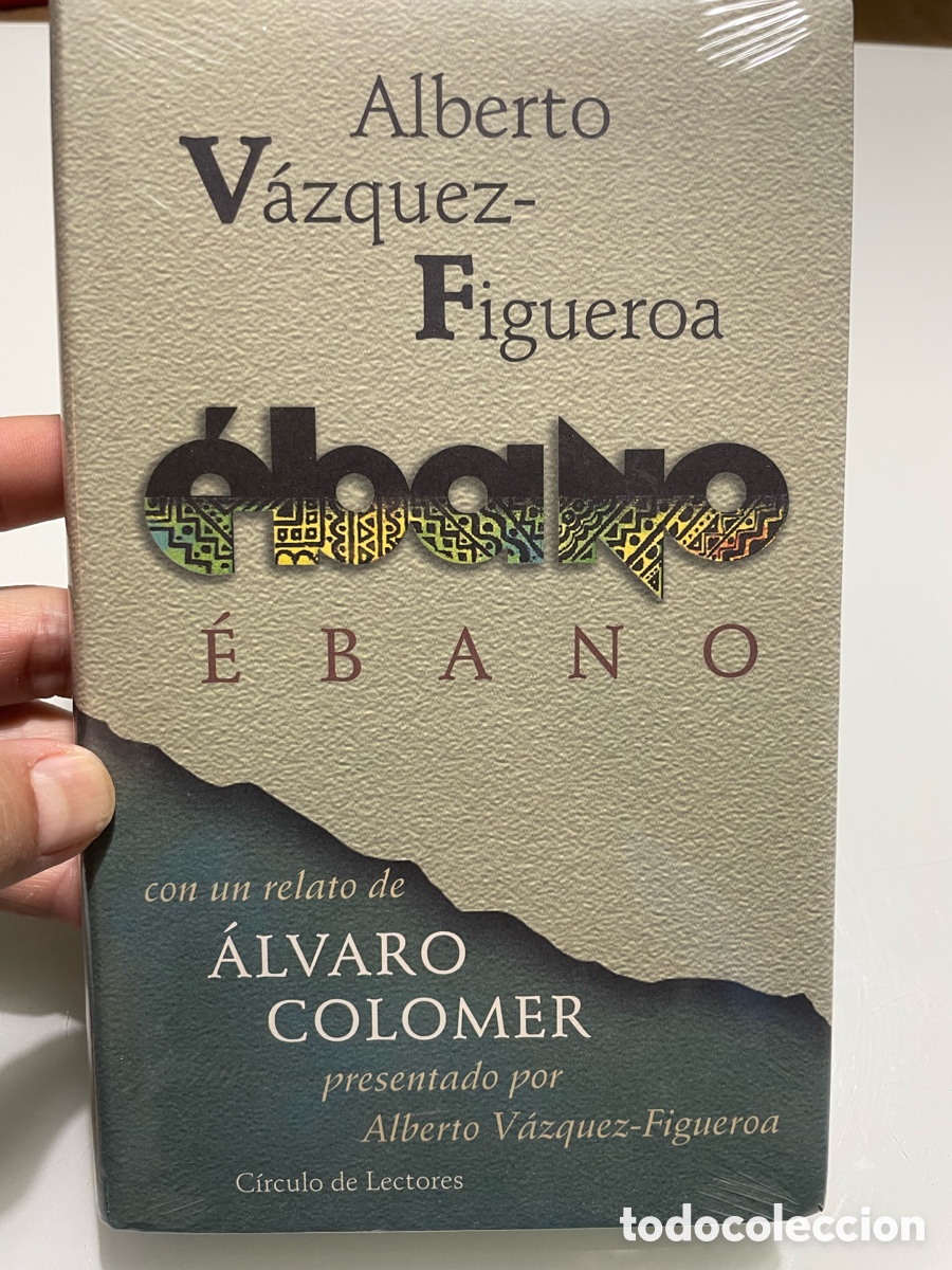 Libros de segunda mano: Ebano. ( Precintado ). Alberto Vazquez-Figueroa. Circulo de lectores.
