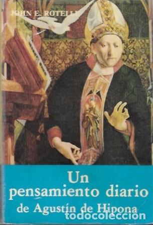 Libros de segunda mano: UN PENSAMIENTO DIARIO DE AGUSTIN DE HIPONA - DE HIPONA, AGUSTIN - A-PEQUE&Ntilde;O-0437
