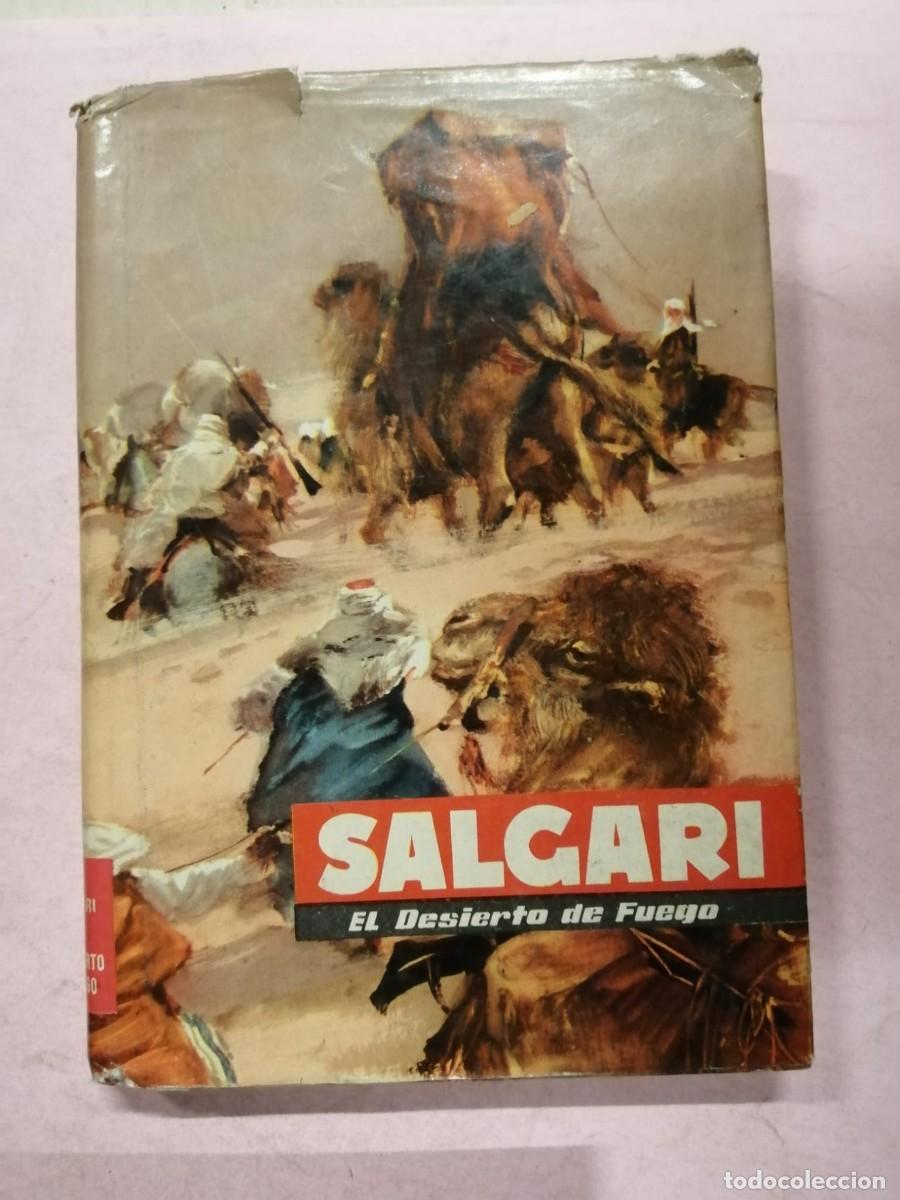 Libros de segunda mano: EL DESIERTO DE FUEGO (EMILIO SALGARI) COLECCION MOLINO