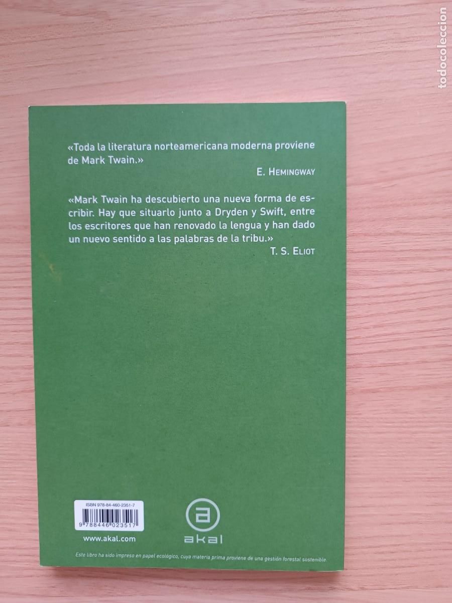 Libros de segunda mano: Cuentos humor&iacute;sticos - Mark Twain - Foto 2