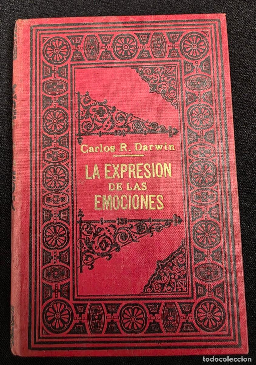 Libros de segunda mano: L.236 Libro antiguo Carlos R. Darwin &ldquo;La expresi&oacute;n de las emociones&rdquo; Tomo II &ndash; Editorial Prometeo