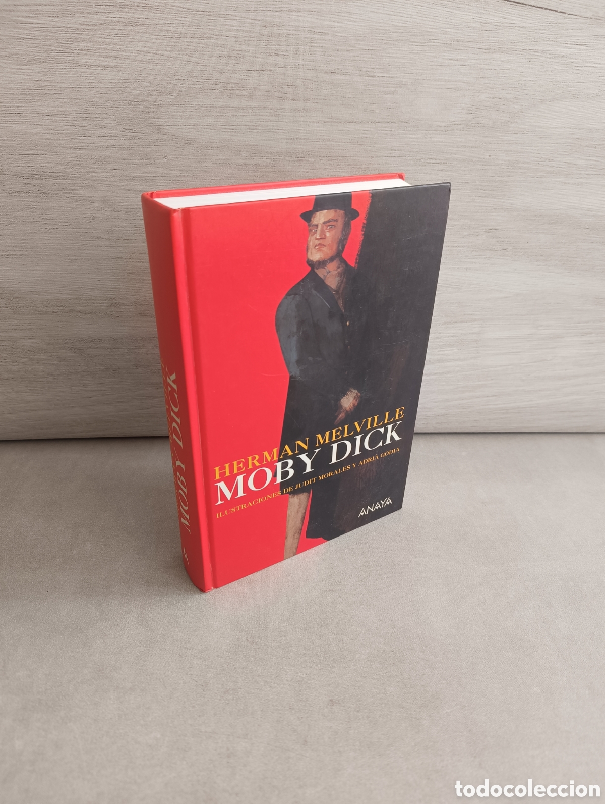 Gebrauchte B&uuml;cher: Moby Dick. Herman Melville. Ilustraciones de Judit Morales y Adri&agrave; G&ograve;dia. Anaya.