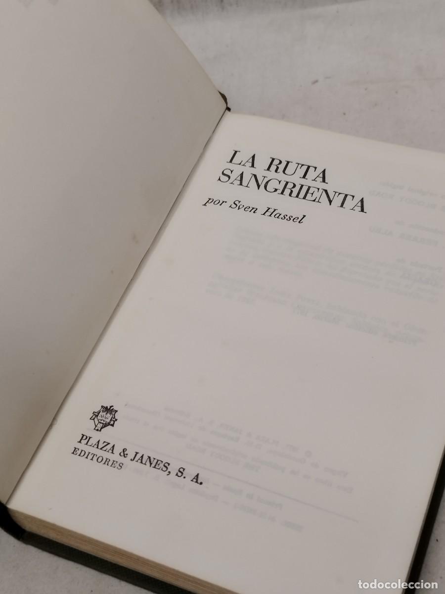 Libros de segunda mano: Libro la ruta sangrienta de Sven Hassel. - Foto 3