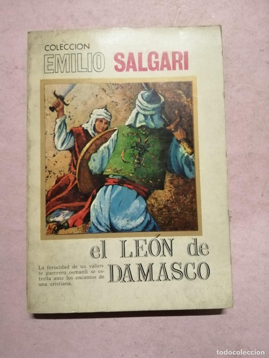 Libros de segunda mano: EL LEON DE DAMASCO (EMILIO SALGARI) - Foto 1