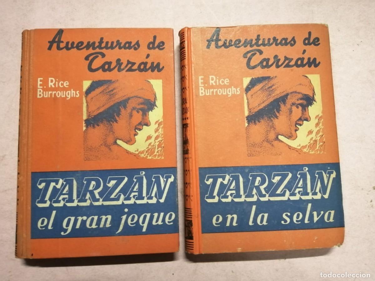 Libros de segunda mano: TARZAN EL GRAN JEQUE - TARZAN EN LA SELVA (EDGAR RICE BURROUGHS)