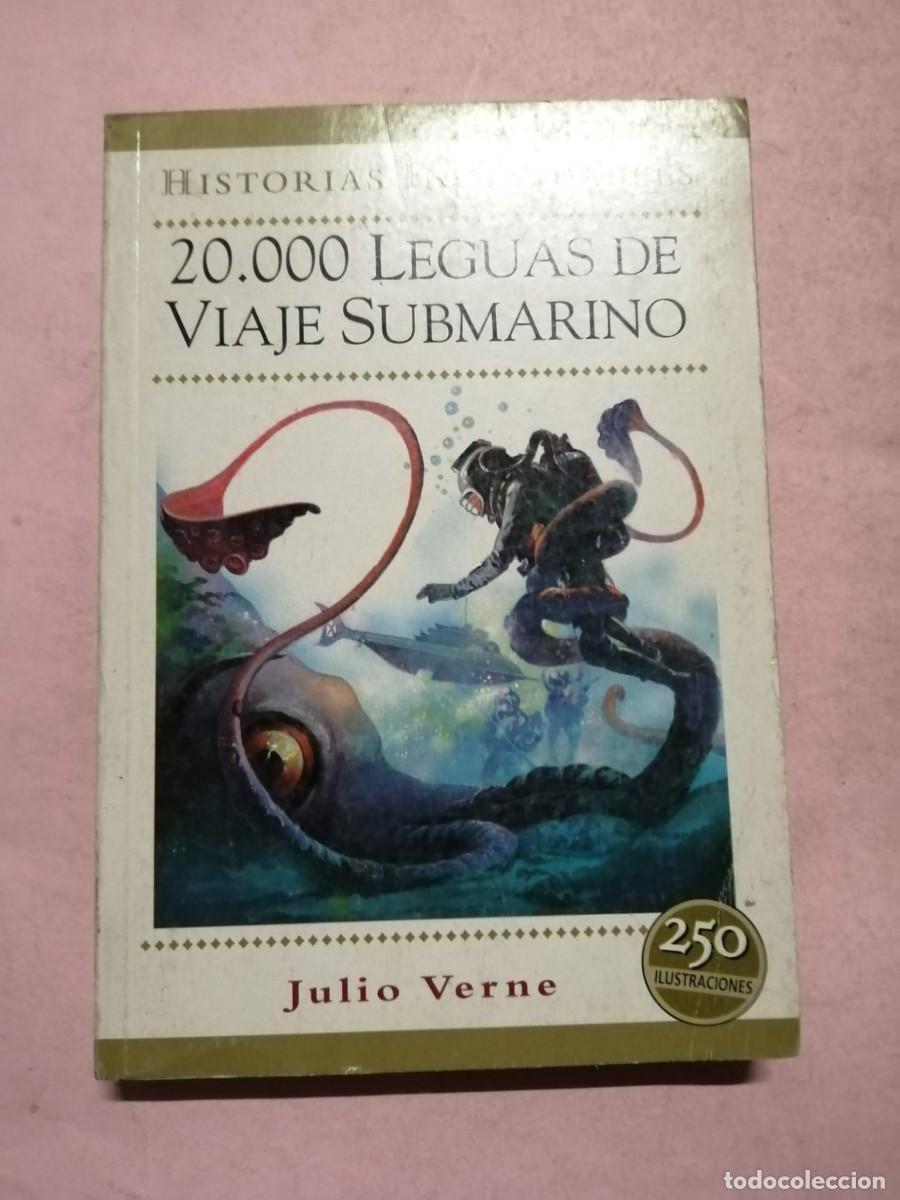 Libros de segunda mano: 20.000 LEGUAS DE VIAJE SUBMARINO (JULIO VERNE)