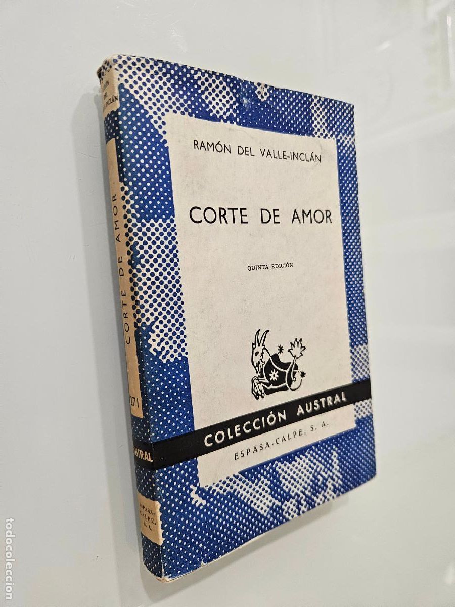 Libros de segunda mano: Corte de Amor | Ram&oacute;n del Valle-Incl&aacute;n | Editorial: Espasa Calpe, 1970