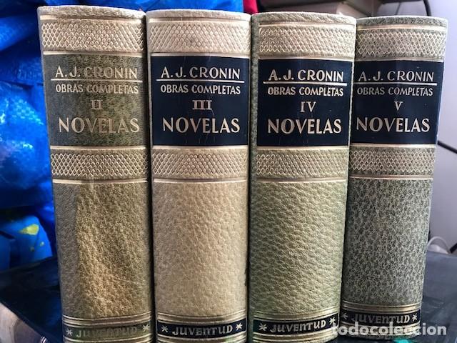 Libros de segunda mano: Novelas A.J.Cronin. Ed.Juventud -Cuatro tomos