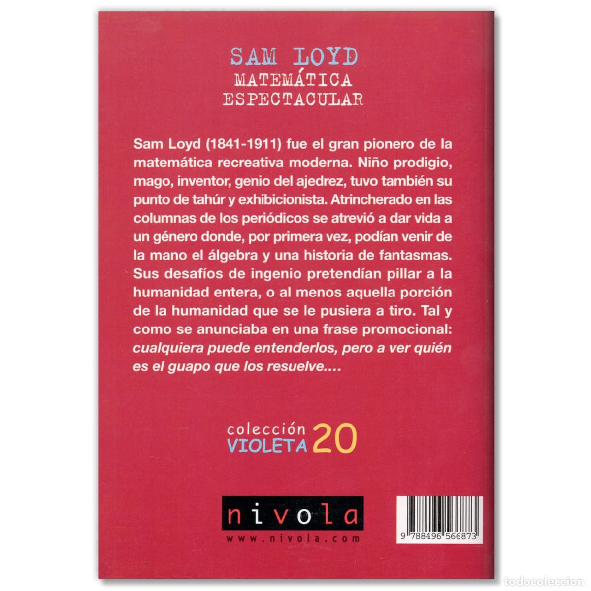 Libros de segunda mano: MATEMATICA ESPECTACULAR Sam Loyd - Foto 2