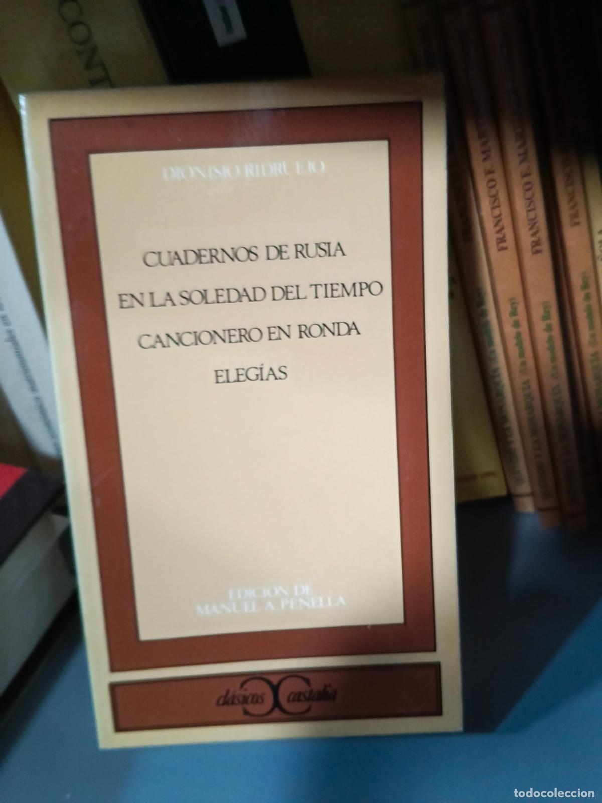 Libros de segunda mano: Cuadernos De Rusia. En La Soledad Del Tiempo . Cancionero En Ronda: Elegias RIDRUEJO. CASTALIa