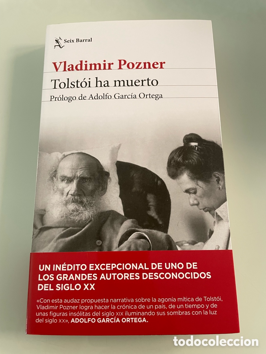 Libros de segunda mano: Tolstoi ha muerto. Vladimir Pozner. Seix Barral. Primera Edicion 2022.