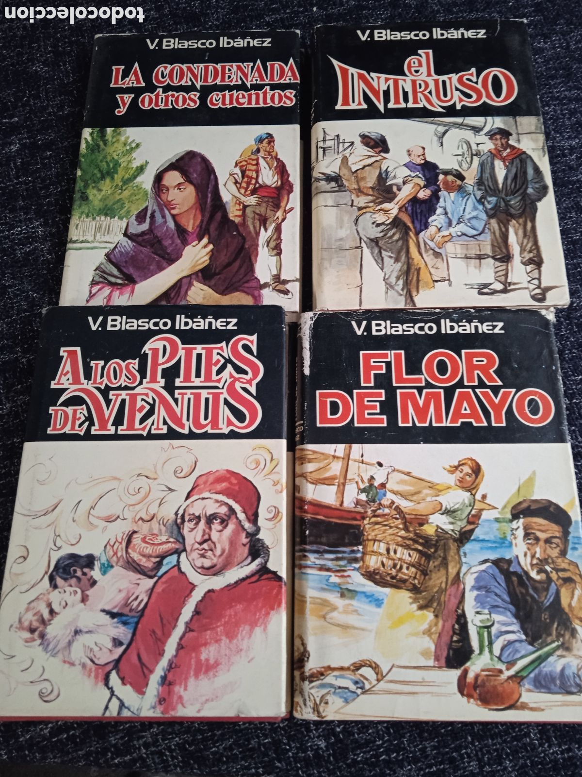 Libros de segunda mano: VICENTE BLASCO IBA&Ntilde;EZ - LOTE DE 4 LIBROS -ED. PLAZA & JANES