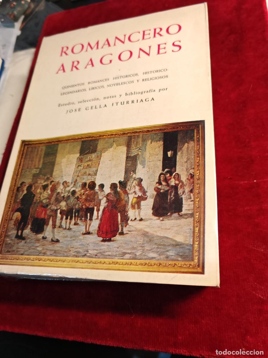 Libros de segunda mano: Libro romancero aragon&eacute;s