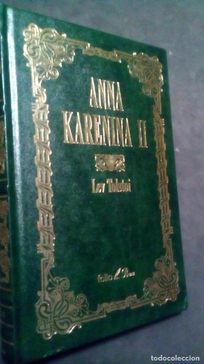 Libros de segunda mano: ANNA KARENINA II-LEV TOLSTOI-FOLIO PROA-LIBRO EN CATAL&Aacute;N-COMO NUEVO