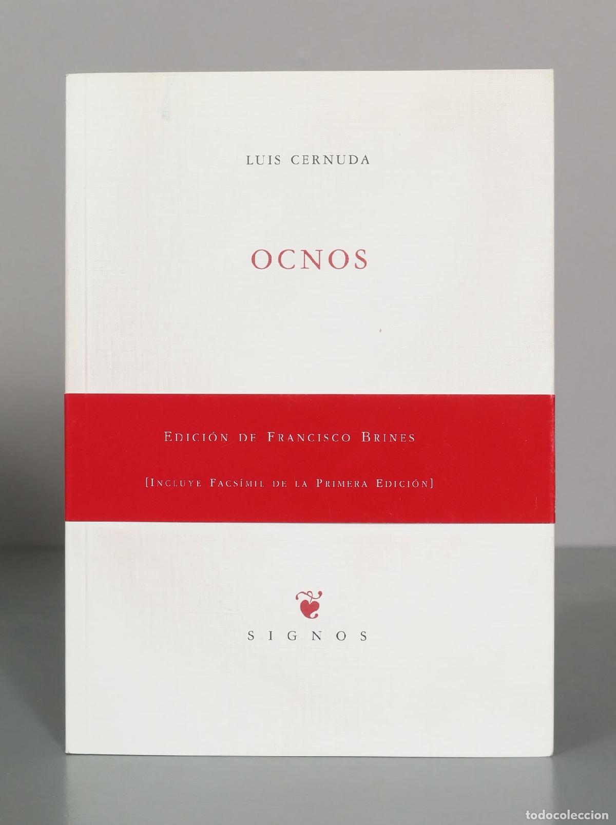 Libros de segunda mano: Ocnos - Luis Cernuda - Edici&oacute;n de Francisco Brines