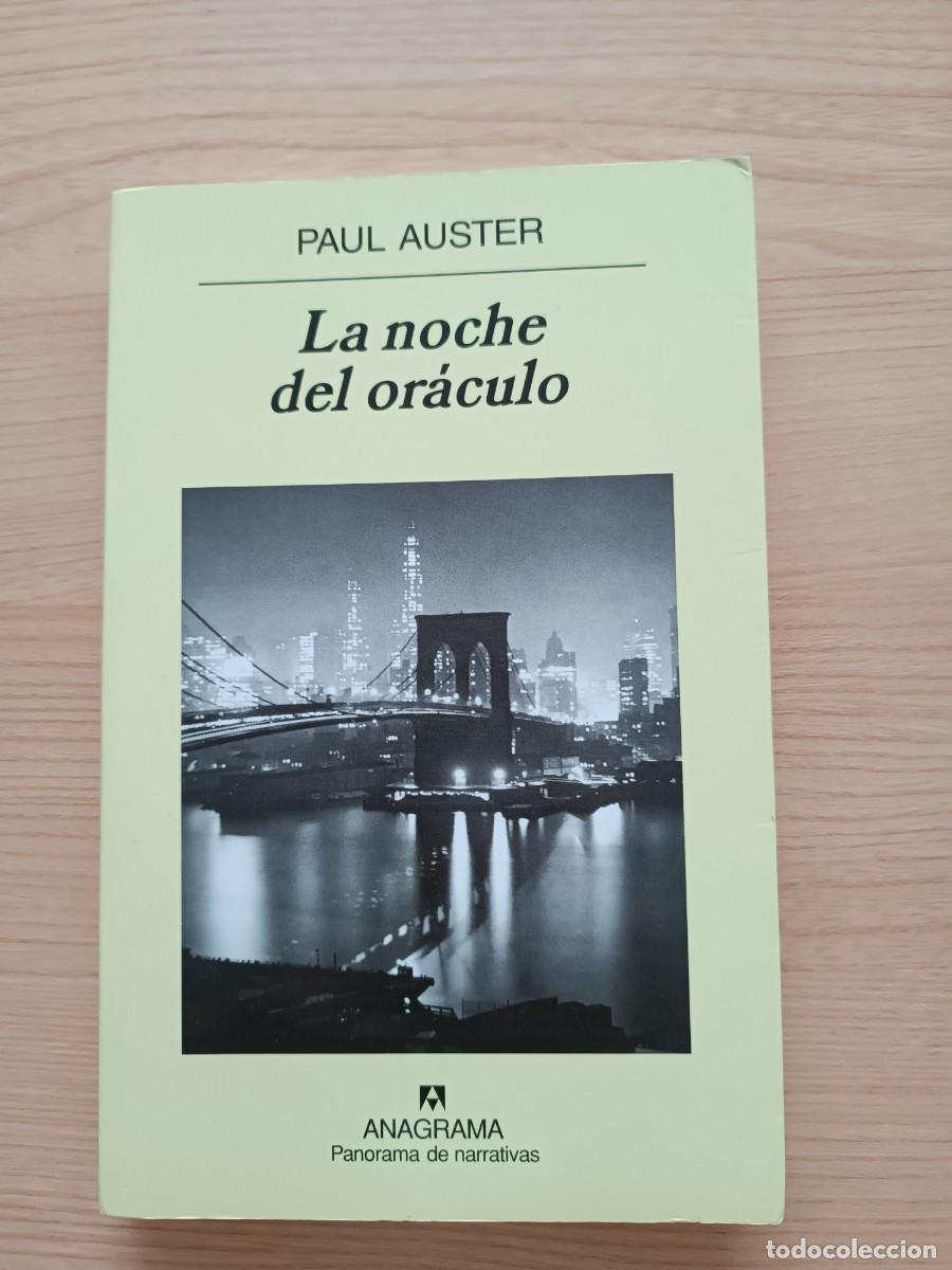 Libros de segunda mano: La noche del or&aacute;culo - Paul Auster. Anagrama - Foto 1