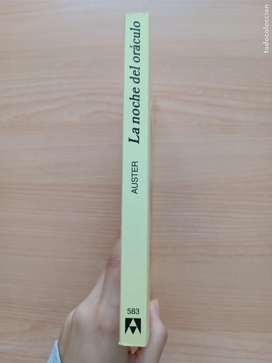 Libros de segunda mano: La noche del or&aacute;culo - Paul Auster. Anagrama - Foto 3
