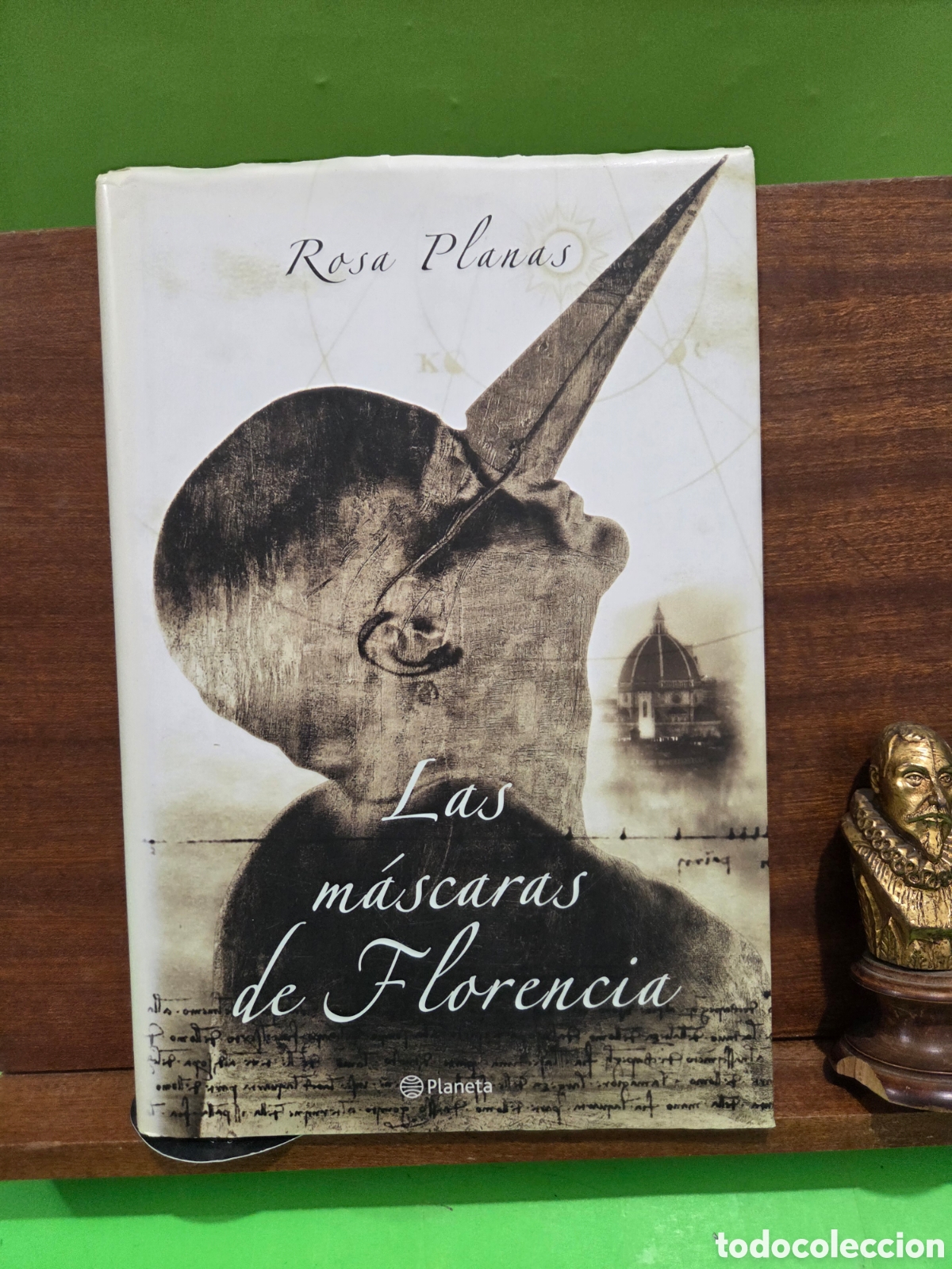 Libros de segunda mano: ROSA PLANAS...&rdquo;&rdquo;LAS M&Aacute;SCARAS DE FLORENCIA&rdquo;&rdquo;...PLANETA...2004...