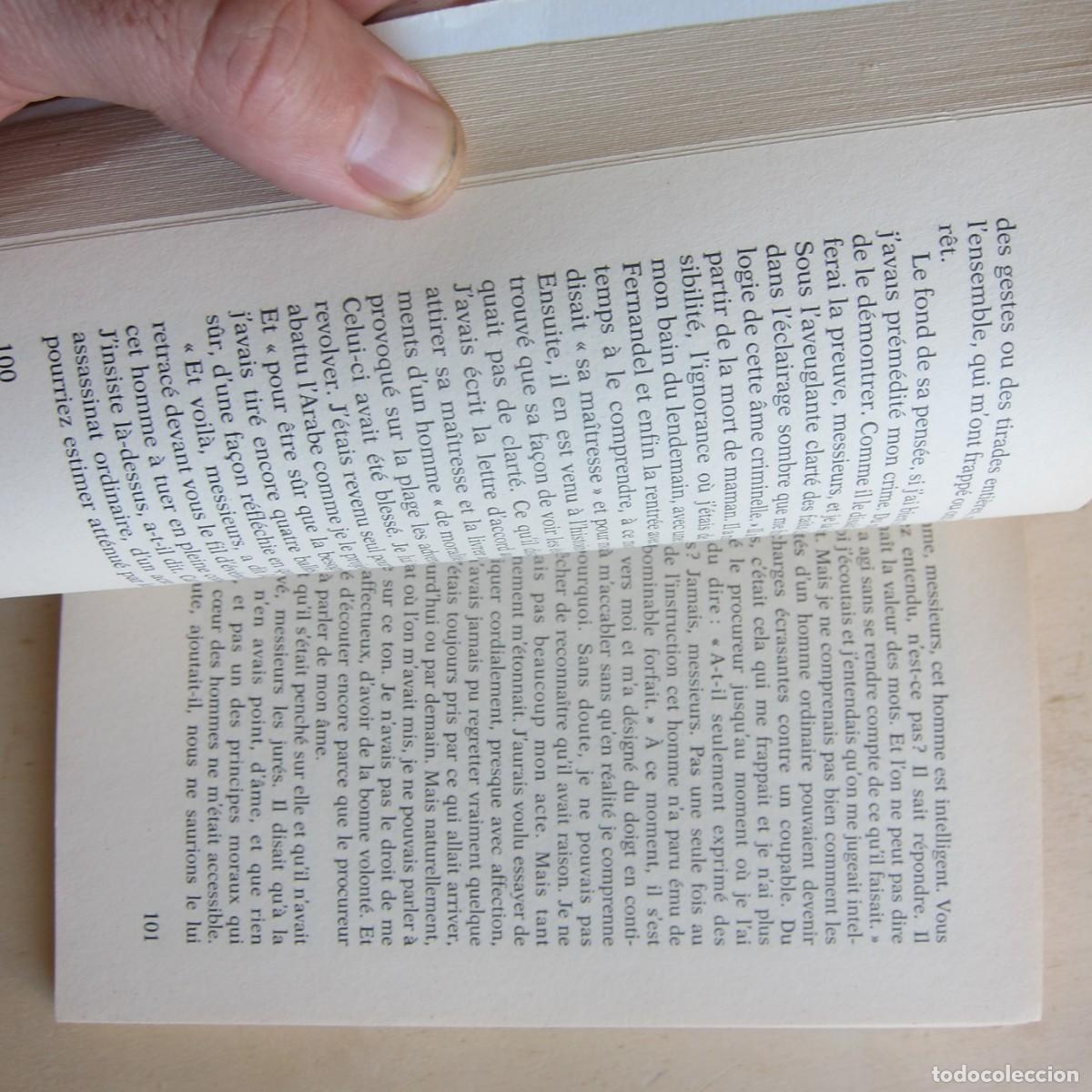 Libros de segunda mano: LETRANGER - ALBERT CAMUS (FOLIO PLUS) NOVELA IDIOMAS - Foto 5