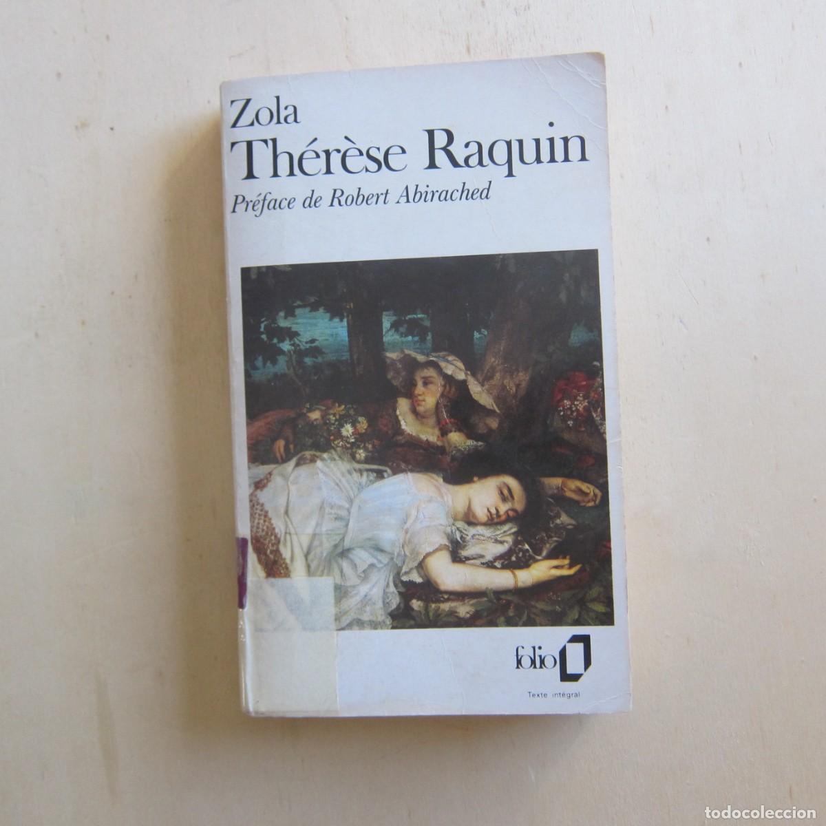 Libros de segunda mano: THERESE RAQUIN - ZOLA (FOLIO) NOVELA IDIOMAS