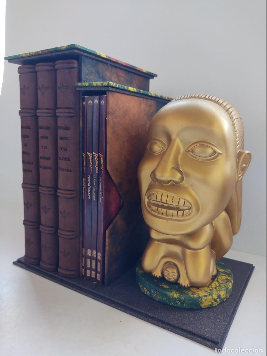 Libros de segunda mano: &iexcl;&iexcl;&Uacute;nico!! Trilog&iacute;a Indiana Jones. Libros y DVDs. &Iacute;dolo chachapoyan. Encuadernaci&oacute;n artesanal