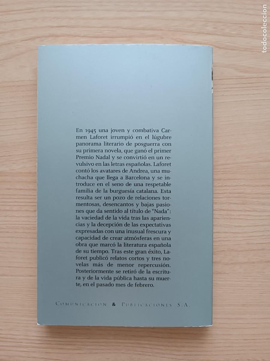 Libros de segunda mano: Nada - Carmen Laforet - Foto 2