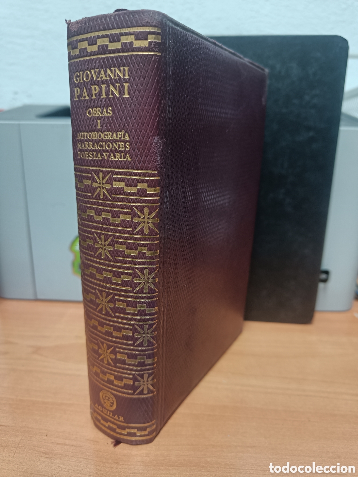 Libros de segunda mano: OBRAS TOMO I. GIOVANNI PAPINI. AUTOBIOGRAF&Iacute;A. NARRACIONES. POES&Iacute;A. VARIA. AGUILAR 1