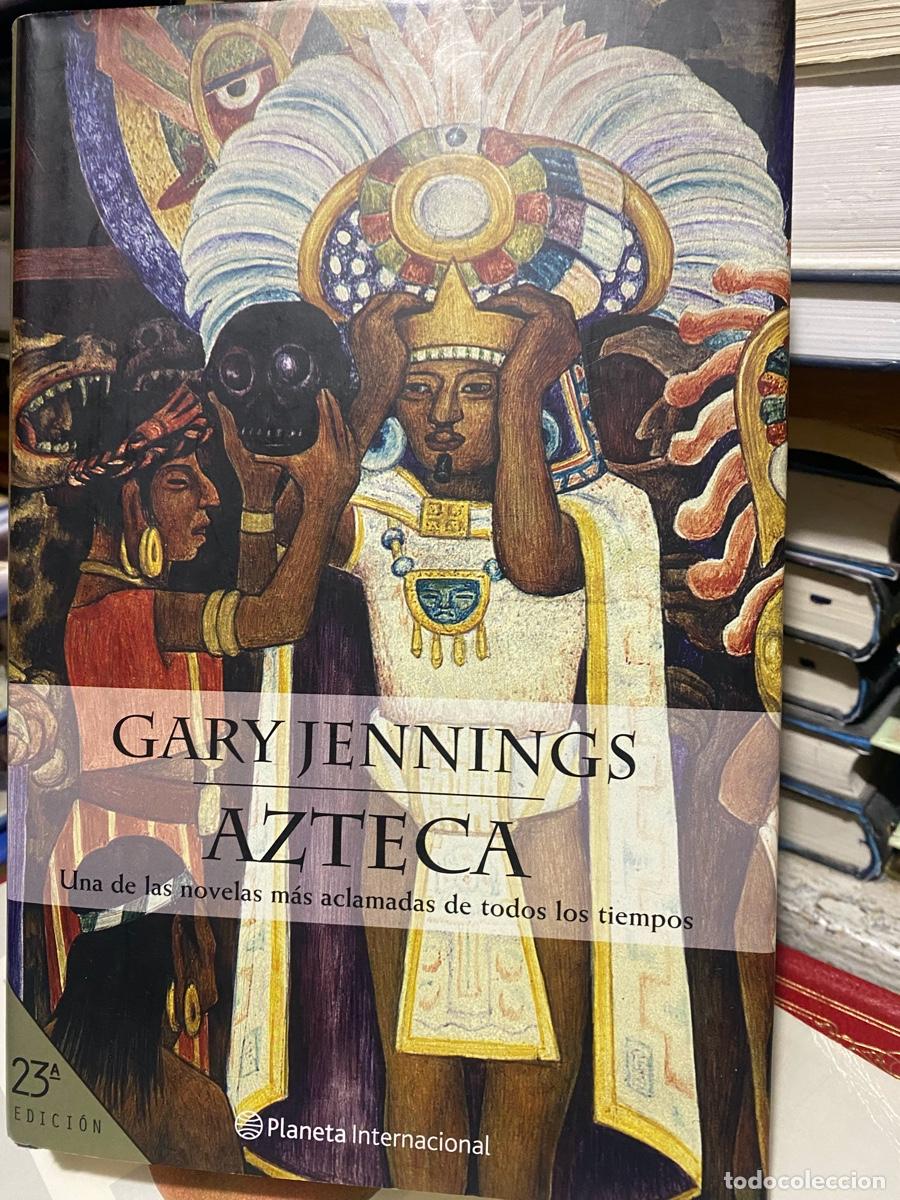 Libros de segunda mano: gary jennings , azteca, edt. planeta