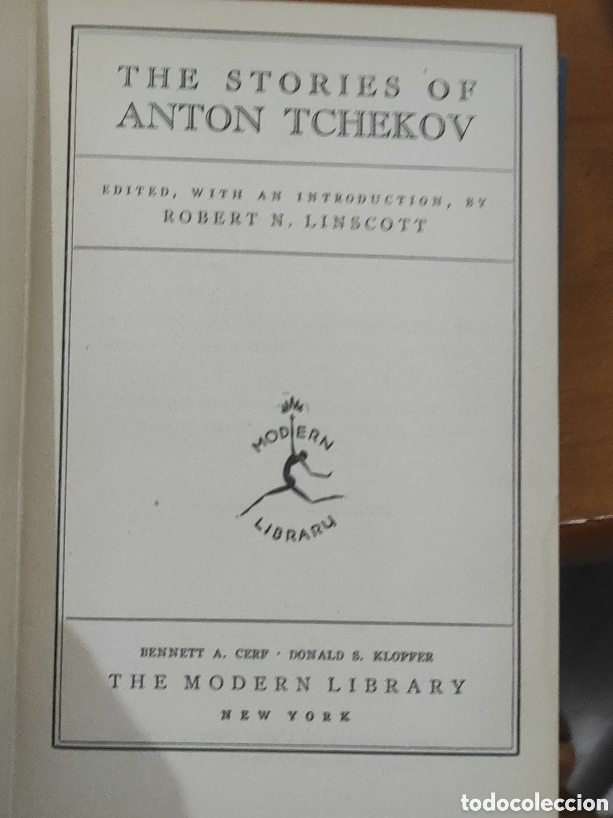 Libros de segunda mano: The Short Stories of Anton Tchekov. Anton Tchekov - Ch&eacute;jov. Robert Linscott