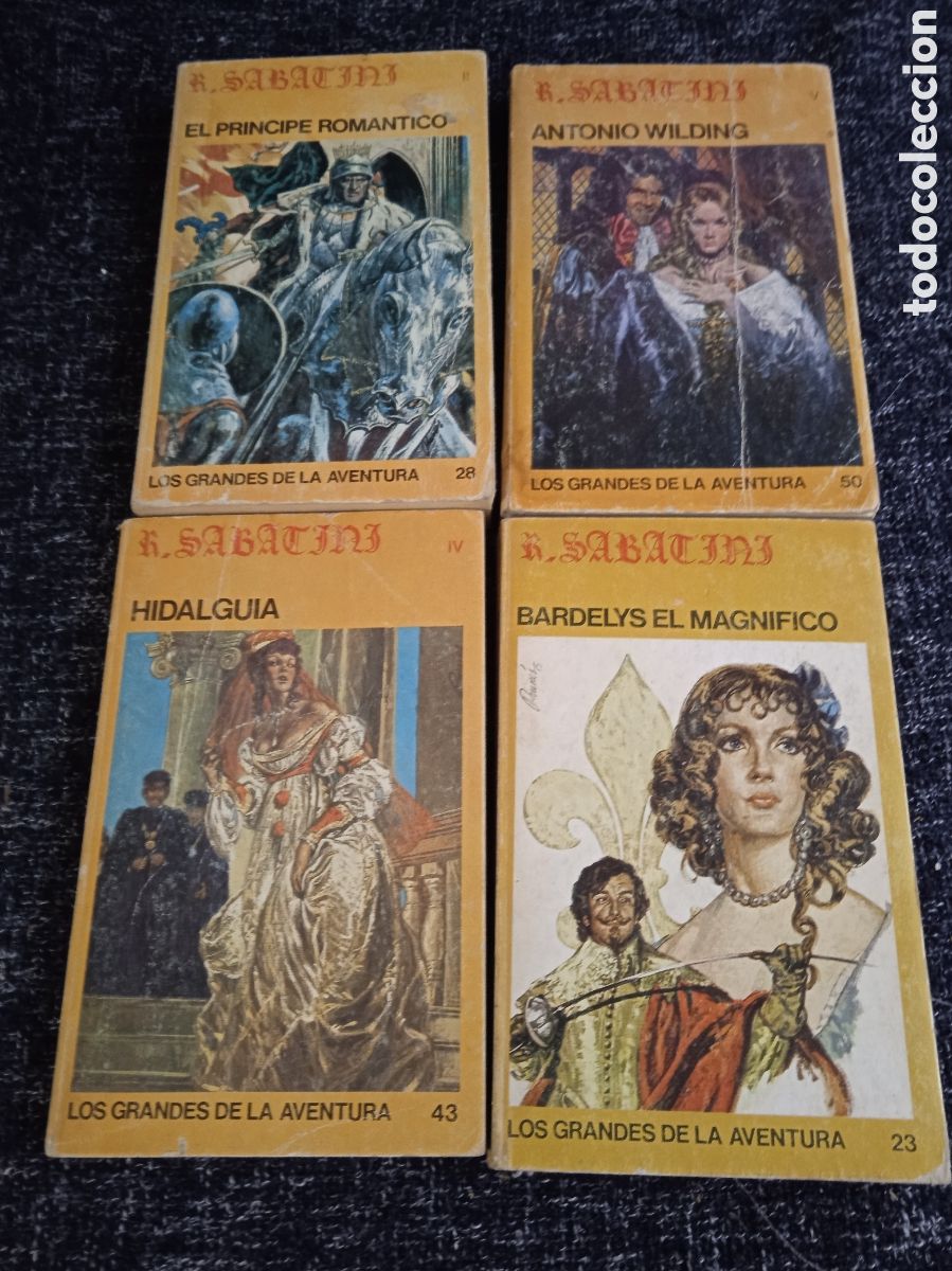 Libros de segunda mano: RAFAEL SABATINI , LOTE 4 NOVELAS - EDITORIAL FAVENCIA A&Ntilde;OS 70 ( VER TITULOS EN FOTOS )