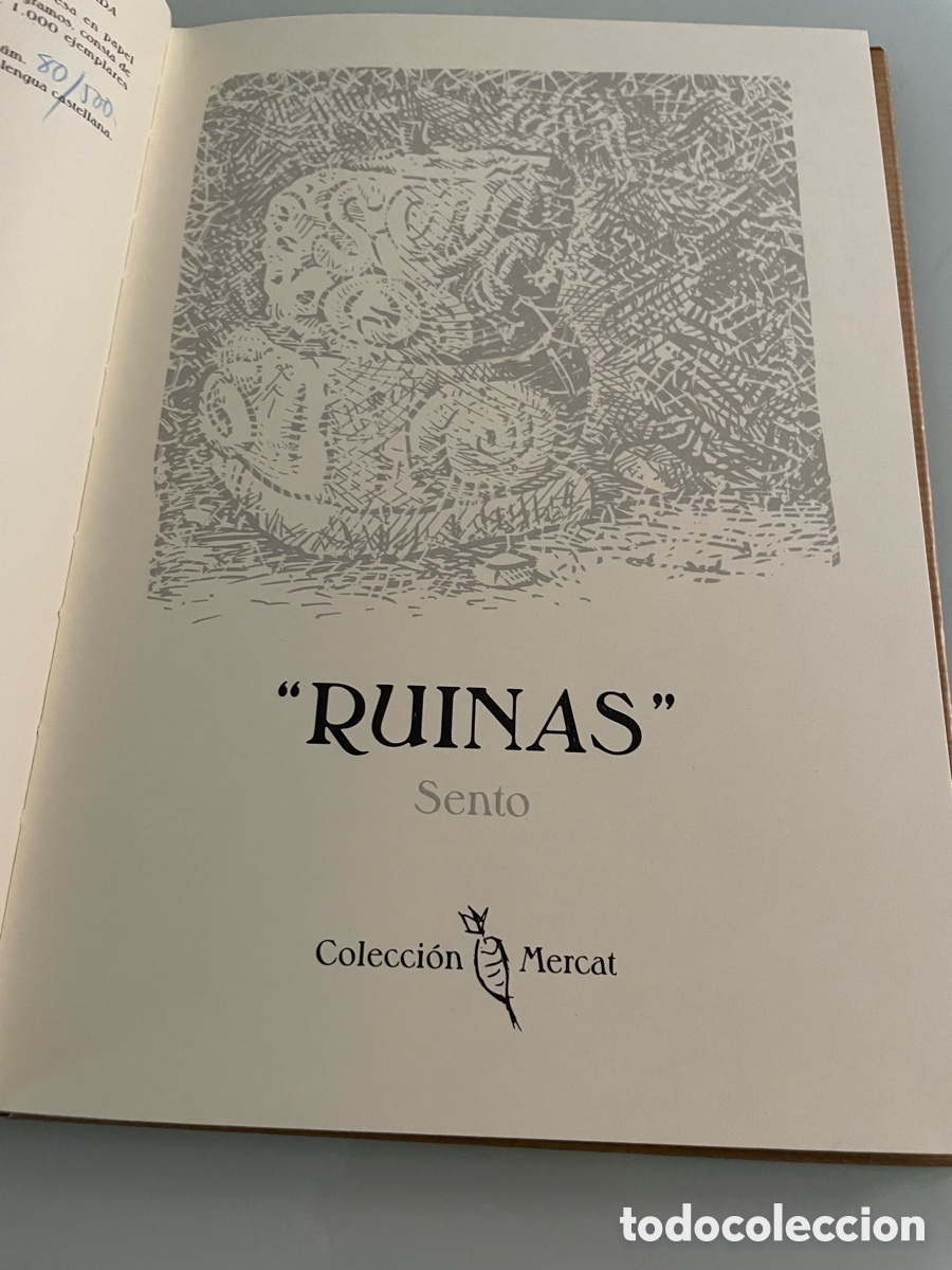 Libros de segunda mano: Ruinas. Sento. Coleccion Mercat. - Foto 4