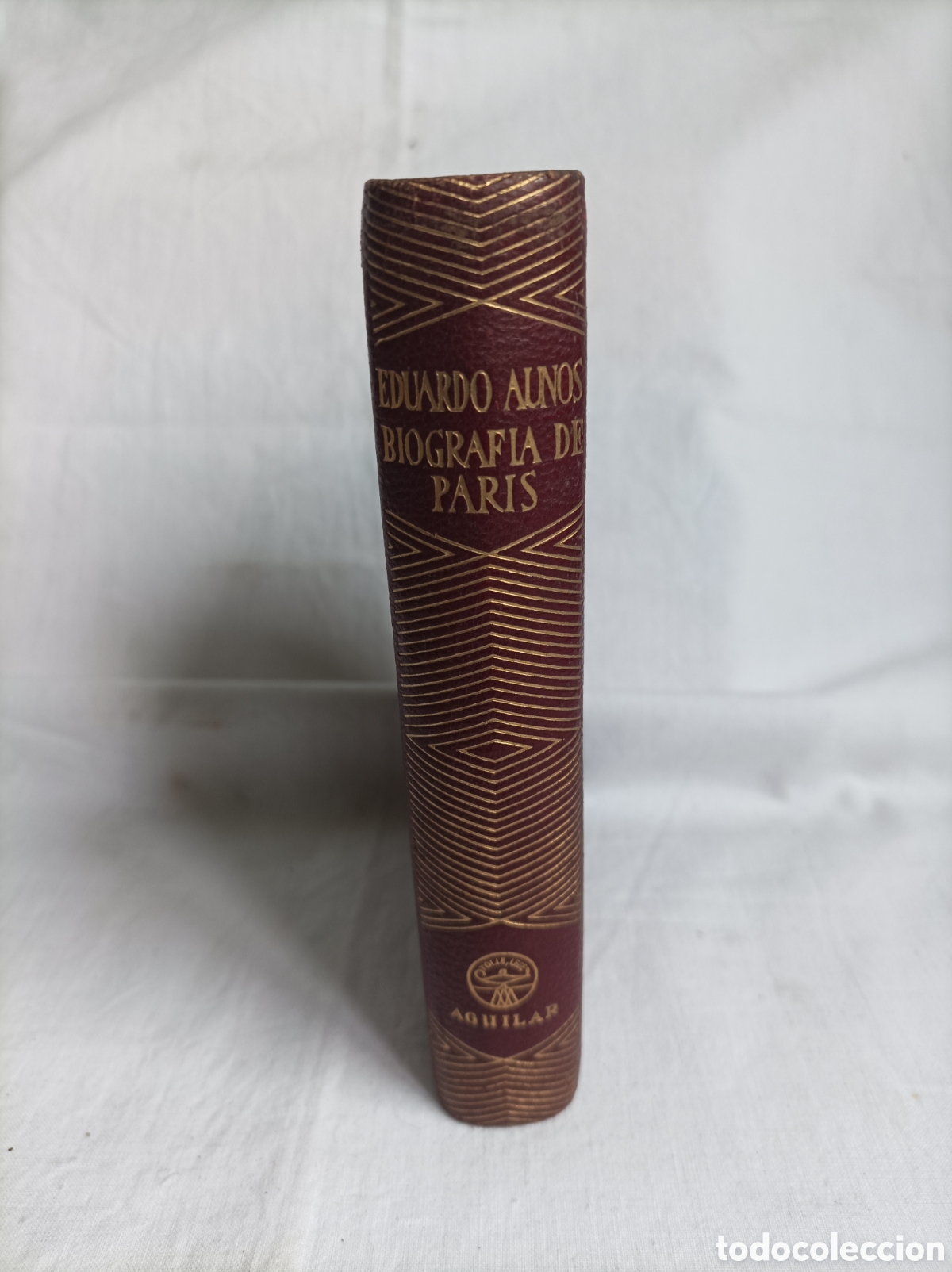 Libros de segunda mano: AGUILAR. EDUARDO AUNOS. BIOGRAFIA DE PARIS. 1946