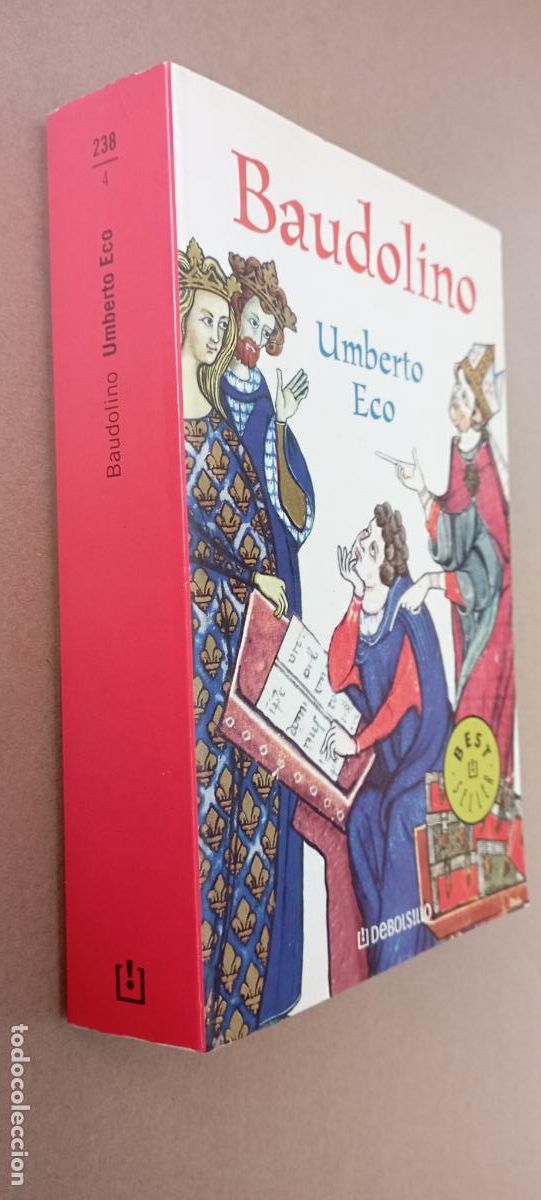 Libros de segunda mano: PLI - BAUDOLINO - UMBERTO ECO - DEBOLSILLO 1&ordf; EDICI&Oacute;N 2003 - COMO NUEVO