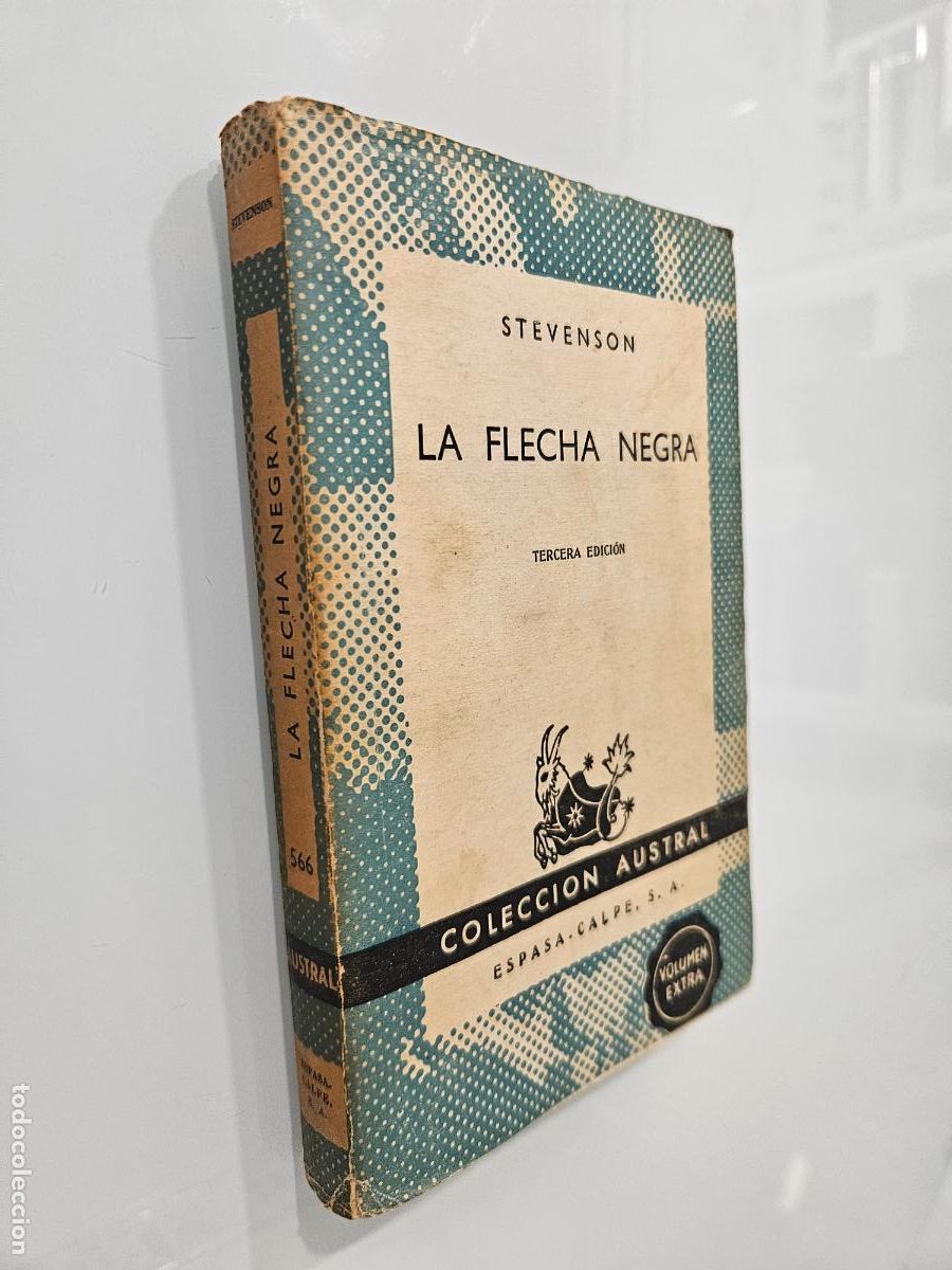 Libros de segunda mano: La flecha negra | Stevenson | Editorial Espasa Calpe 1956