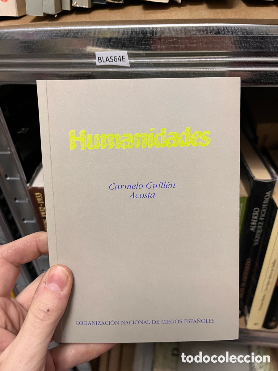 Libros de segunda mano: BLAS64E Humanidades 1933 Carmelo Guill&eacute;n Acosta, ciegos espa&ntilde;oles