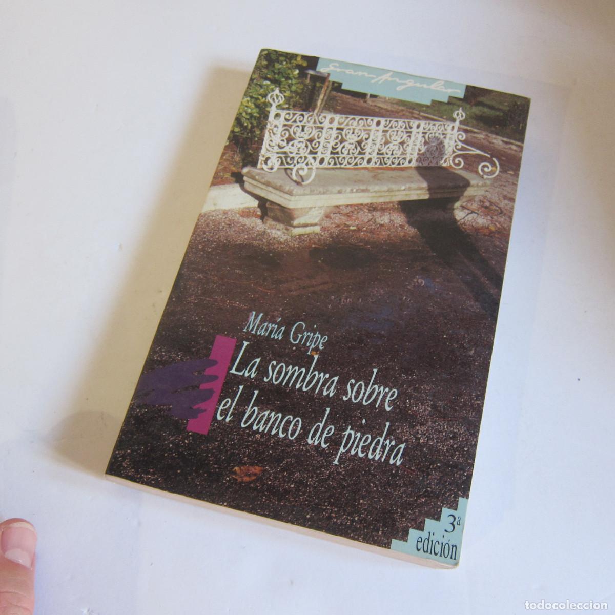 Libros de segunda mano: LA SOMBRA SOBRE EL BANCO DE PIEDRA - MAR&Iacute;A GRIPE (SM) NOVELA