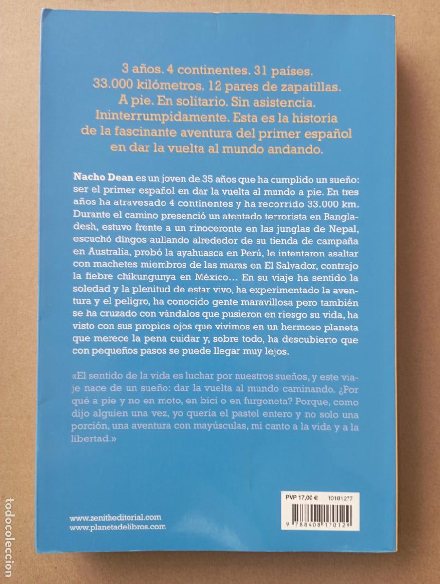 Libros de segunda mano: PLI - LIBRE Y SALVAJE - IGNACIO DEAN - 2017 ZENITH - LIBRO COMO NUEVO - Foto 3