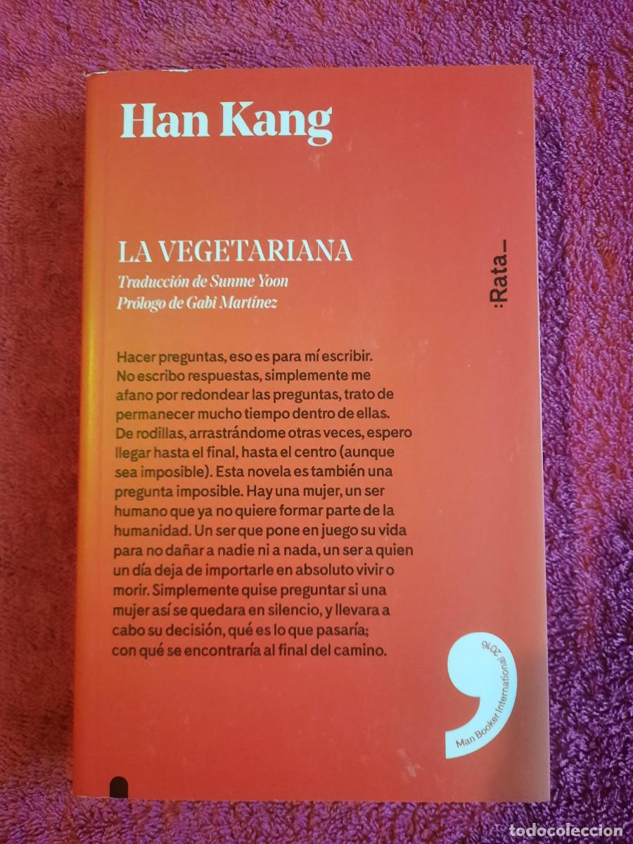 Libros de segunda mano: La vegetariana (Han Kang) Rata 1&ordf; Edici&oacute;n 2017