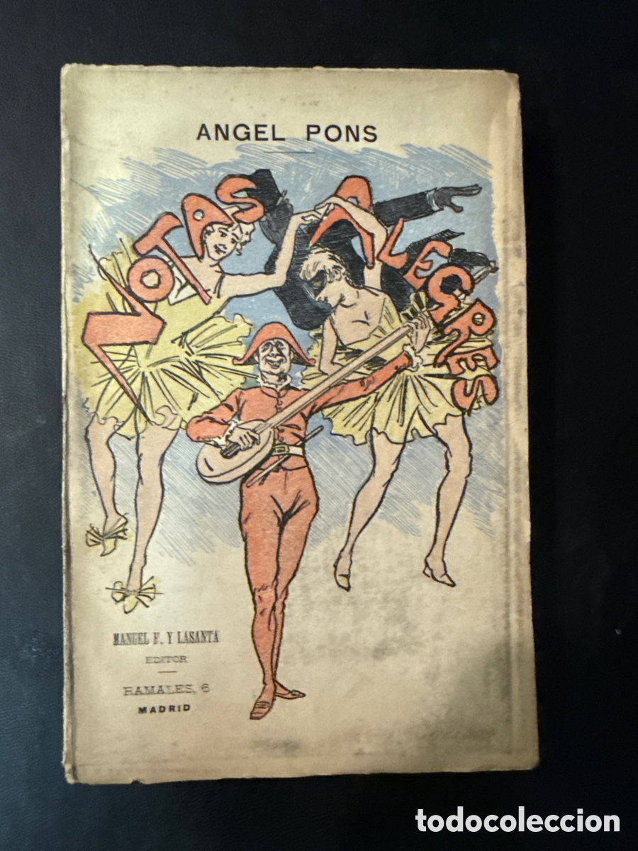 Libros de segunda mano: PONS, &Aacute;ngel Notas alegres