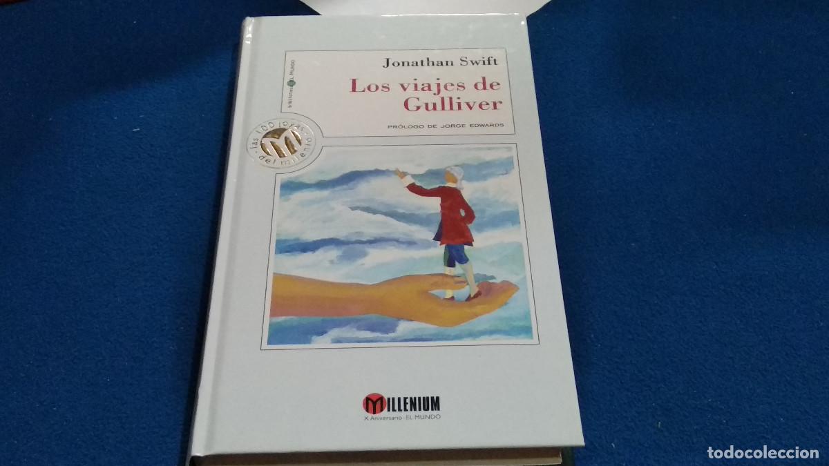 Libros de segunda mano: LOS VIAJES DE GULLIVER - JONATHAN SWIFT(Millenium N&ordm;72 Las 100 Joyas del Milenio Biblioteca EL MUNDO